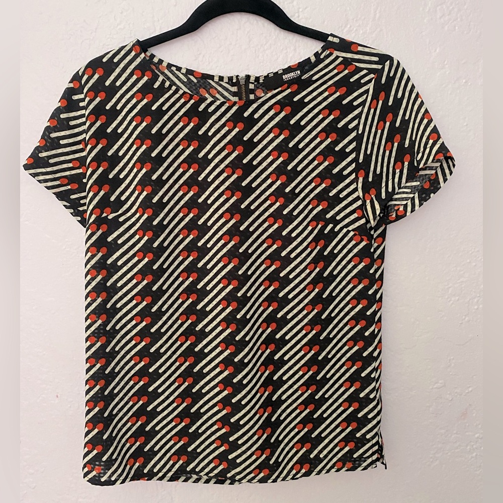 Brooklyn Industries Matchstick Blouse